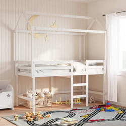 vidaXL Toit de lit pour enfants 207x95,5x159 cm bois de pin massif
