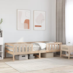Vidaxl - Cadre de lit sans matelas 100x200 cm bois massif de pin