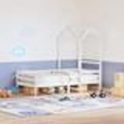 vidaXL Toit de lit pour enfants 118x70x176,5 cm bois de pin massif
