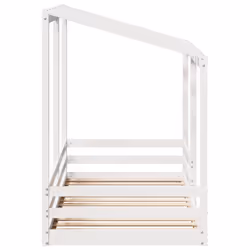 VidaXL 846998 Lit pour enfant Blanc Bois - Vue supplémentaire 5
