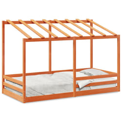 VidaXL 846999 Lit pour enfant Marron Bois