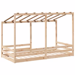 VidaXL 847004 Lit pour enfant Blanc Bois - Vue supplémentaire 6