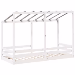 VidaXL 847007 Lit pour enfant Blanc Bois - Vue supplémentaire 6