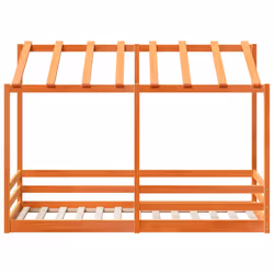 VidaXL 847008 Lit pour enfant Marron Bois - Vue supplémentaire 4