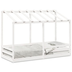 VidaXL 847010 Lit pour enfant Blanc Bois