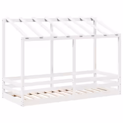 VidaXL 847013 Lit pour enfant Blanc Bois