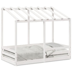 VidaXL 847016 Lit pour enfant Blanc Bois