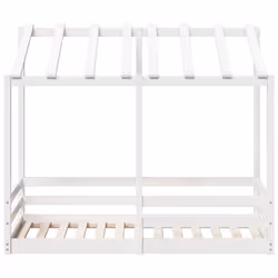 VidaXL 847016 Lit pour enfant Blanc Bois - Vue supplémentaire 4