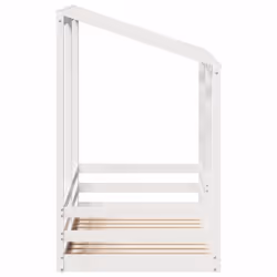 VidaXL 847016 Lit pour enfant Blanc Bois - Vue supplémentaire 5