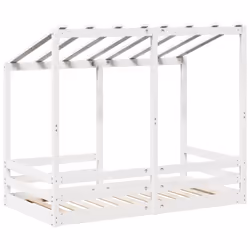 VidaXL 847016 Lit pour enfant Blanc Bois - Vue supplémentaire 6