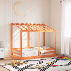 VidaXL 847017 Lit pour enfant Marron Bois