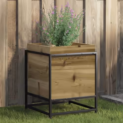 vidaXL Jardinière 40x40x50 cm bois de pin imprégné 847022