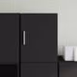 vidaXL Armoire murale noir 30x42,5x40 cm bois d'ingénierie