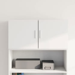 vidaXL Armoire murale blanc 80x42,5x40 cm bois d'ingénierie