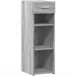 Vidaxl - Buffet sonoma gris 30x42,5x93 cm bois d'ingénierie
