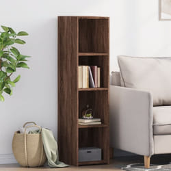 Vidaxl - Buffet chêne marron 30x41x124 cm bois d'ingénierie