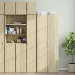 Armoire de rangement mince chêne sonoma 30x42,5x225 cm - Vidaxl