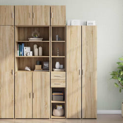 Armoire de rangement mince chêne sonoma 30x42,5x225 cm - Vidaxl