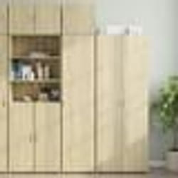 vidaXL Armoire de rangement mince chêne sonoma 45x42,5x225 cm