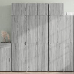 Armoire de rangement sonoma gris 70x42,5x225 cm - Vidaxl