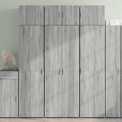 Armoire de rangement sonoma gris 70x42,5x225 cm - Vidaxl