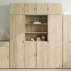 Vous cherchez un buffet haut de gamme stylé ? Ce buffet haut bien conçu ajoute un charme élégant à votre intérieur existant ! ...
