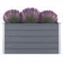 vidaXL Buffet haut gris béton 40x42,5x185 cm bois d'ingénierie