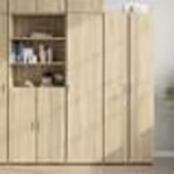 vidaXL Buffet haut chêne sonoma 45x42,5x185 cm bois d'ingénierie