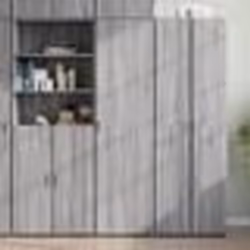 vidaXL Buffet haut sonoma gris 50x42,5x185 cm bois d'ingénierie