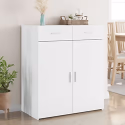 Ce buffet classique est destiné à être un supplément décoratif et pratique à votre maison. Matériau durable : le bois d'ingén ...