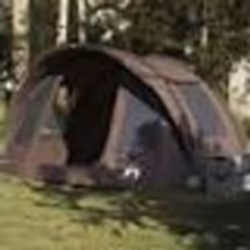 vidaXL Tente de pêche 2 personnes marron imperméable 4009399