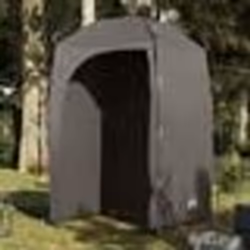 vidaXL Tente de douche marron imperméable