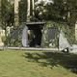 vidaXL Tente de camping tunnel 4 personnes camouflage imperméable tente abri de camping abri de jardin tente de jardin 4009415
