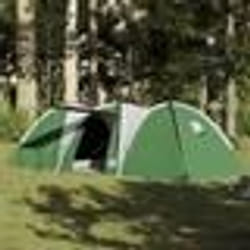 vidaXL Tente familiale à dôme 8 personnes vert imperméable 4009428