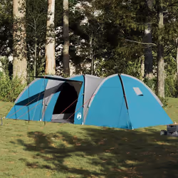 vidaXL Tente familiale à dôme 8 personnes bleu imperméable 4009429