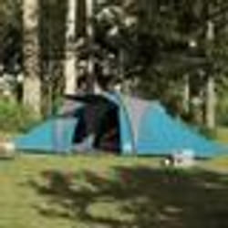 vidaXL Tente familiale à dôme 6 personnes bleu imperméable 4009432
