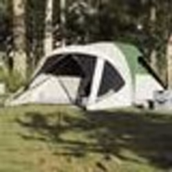 vidaXL Tente familiale tunnel 6 personnes vert imperméable 4009458