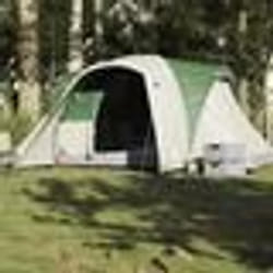 vidaXL Tente familiale à dôme 6 personnes vert imperméable