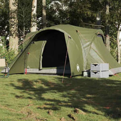 vidaXL Tente familiale à dôme 6 personnes vert olive imperméable