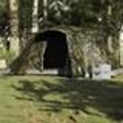 vidaXL Tente familiale à dôme 6 personnes camouflage imperméable tente abri de camping abri de jardin tente de camping 4009466