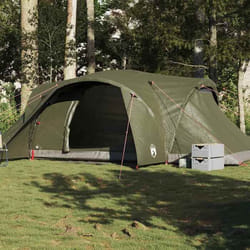 vidaXL Tente familiale à dôme 6 personnes vert olive imperméable 4009470