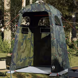 vidaXL Tente de douche camouflage imperméable