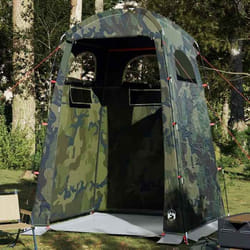 vidaXL Tente de douche camouflage imperméable