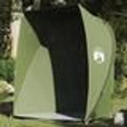 vidaXL Tente de pêche vert olive imperméable 4009482