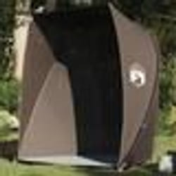 vidaXL Tente de pêche marron imperméable 4009483
