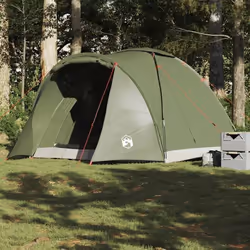 vidaXL Tente de pêche 2 personnes vert olive imperméable 4009485