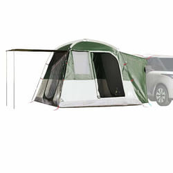 vidaXL Tente de voiture 4 personnes vert imperméable tente tente de jardin abri dextérieur tente de camping abri de 4009488