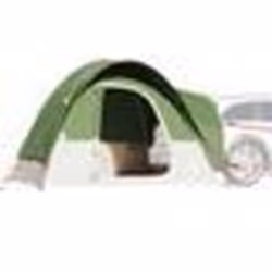 vidaXL Tente de voiture 4 personnes vert imperméable