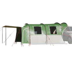 vidaXL Tente de voiture 4 personnes vert imperméable