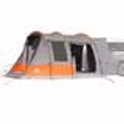 vidaXL Tente de voiture 2 personnes gris et orange imperméable tente tente de jardin abri dextérieur tente de camping 4009511